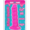 Suga` Daddy Silicone Dildo 5.5in - Pink
