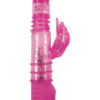 4play Deluxe Slim Rabbit Vibrator - Pink