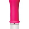 American Pop Boom 10 Function Silicone Vibrator With Sleeve Waterproof Pink 3.5 Inch