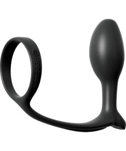 Anal Fantasy Collection Ass-Gasm Cockring Beginners Silicone Plug Slim 3.4 Inch