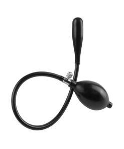 Anal Fantasy Collection Inflatable Silicone Ass Expander Black 3 Inch