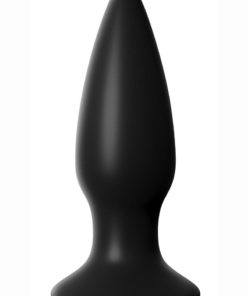Anal Fantasy Elite Small Rechargeable Anal Plug Vibrating USB Waterproof Black 4.3 Inch