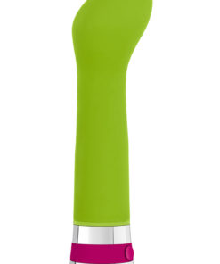 Aria Hue G Silicone G-Spot Vibrator - Lime