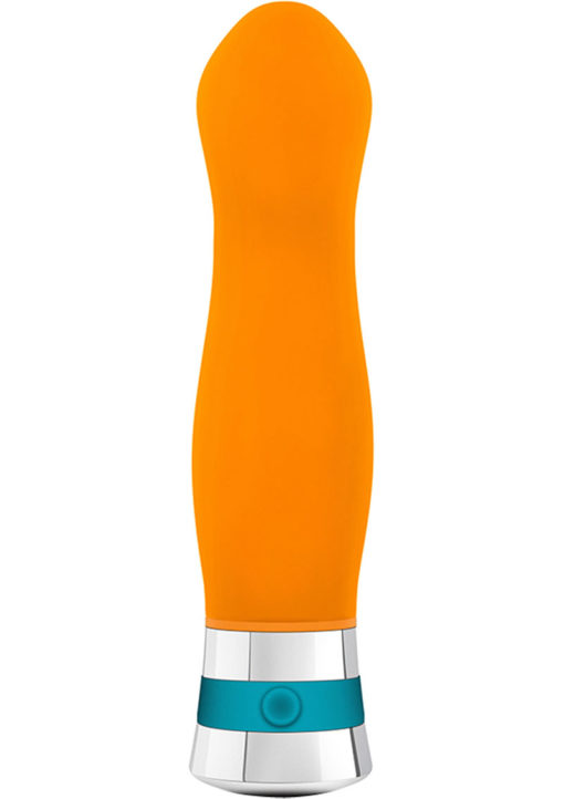 Aria Luminance Silicone Vibrator - Tangerine