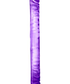 B Yours Double Dildo 18in - Purple
