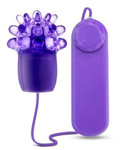 B Yours Tickler Bullet With Remote Control- Purple