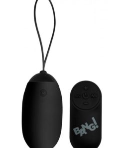 Bang! XL Vibrating Egg - Black