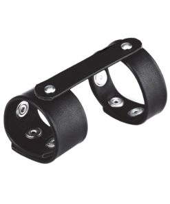 Blue Line C and B Gear Duo Cock And Ball Shaft Support Adjustable Snaps Black