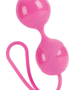 Body and Soul Entice Silicone Kegal Balls - Pink