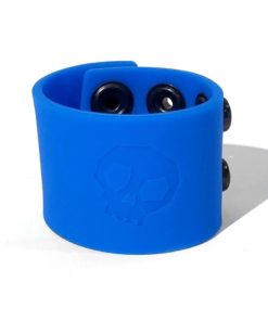 Bone Yard Silicone Ball Strap 1.5 Inches Stretcher Blue