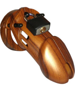 CB-6000 Designer Collection Male Chastity Device - Wood