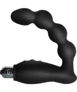 Cheeky-Boy Intense Rechargeable Silicone Prostate and Perineum Massager Vibrator - Black