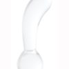 Chrystalino Blaze Glass Butt Plug 4.5in - White