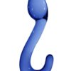 Chrystalino Champ Glass Dildo 7in - Blue