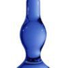Chrystalino Classy Glass Butt Plug 4.5in - Blue