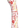 Collage I Remember Paris G-Spot Silicone Dildo - White and Red