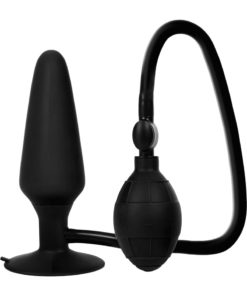 COLT Silicone XXL Pumper Plug Butt Plug - Black