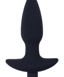 Corked 02 Silicone Anal Plug - Small - Charcoal