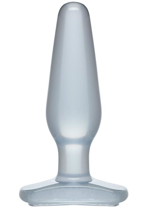 Crystal Jellie Butt Plug - Medium - Clear