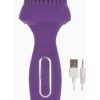 Devine Vibes Dual Wand Climaxer Rechargeable Silicone Vibrator - Purple