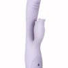 Devine Vibes Heat-up Clit Licker Rechargeable Silicone Warming Vibrator - Lavender