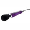 DOXY Die Cast Plug-In Vibrating Wand Body Massager Metal Purple