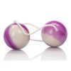 Duotone Orgasm Kegal Balls - Purple/White