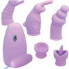 Elite Collection Vibrating Bullet With 5 Sleeves - Lavender