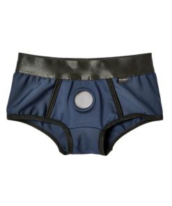 EM. EX. Active Harness Wear Fit Harness Boy Shorts - Extra Large - Blue