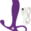 Embrace Tapered Silicone Anal Probe Waterproof Purple 4 Inch