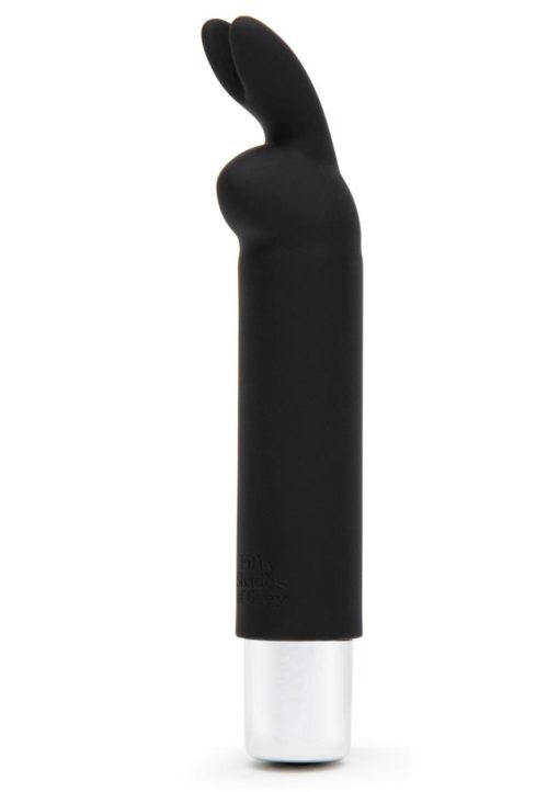 Fifty Shades of Grey Greedy Girl Rechargeable Bullet Rabbit Vibrator - Black