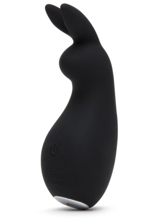 Fifty Shades of Grey Greedy Girl Rechargeable Clitoral Rabbit Vibrator - Black