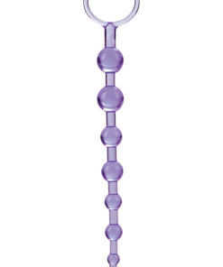 First Time Love Anal Beads - Purple