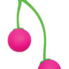 Frisky Charming Cherries Silicone Kegel Exercisers - Pink