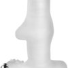 Frisky Fill Her Up Vibrating Love Tunnel With Clit Stimulator - Clear