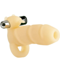 Futurotic 4 Way Arouser Penis Enhancer With Cock Ring and Bullet - Vanilla
