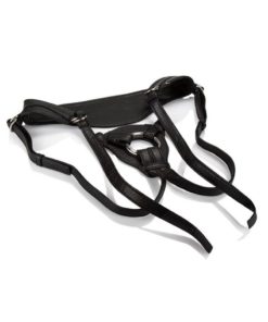 Her Royal Harness The Queen Adjustable Harness - Black