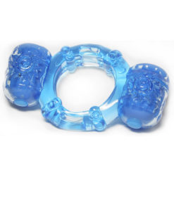 Hero Super Stud Partners Pleasure Silicone Cock Ring XL - Blue