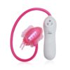 Hustler Toys Vibrating and Sucking Butterfly Stimulator Multi-Function Waterproof Pink