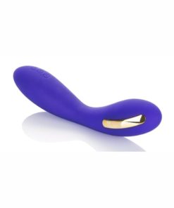 Impulse Intimate E-Stimulator Wand Rechargeable Silicone Vibrator - Purple
