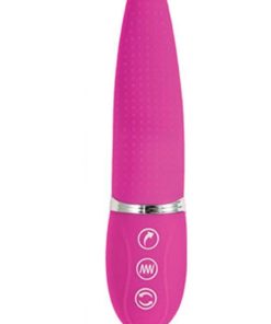 Infinitt Tongue Massager Rechargeable Silicone Vibrator - Pink