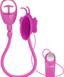 Intimate Pump Advanced Butterfly Clitoral Pump - Pink