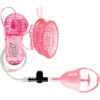 Intimate Pump Butterfly Clitoral Pump - Pink
