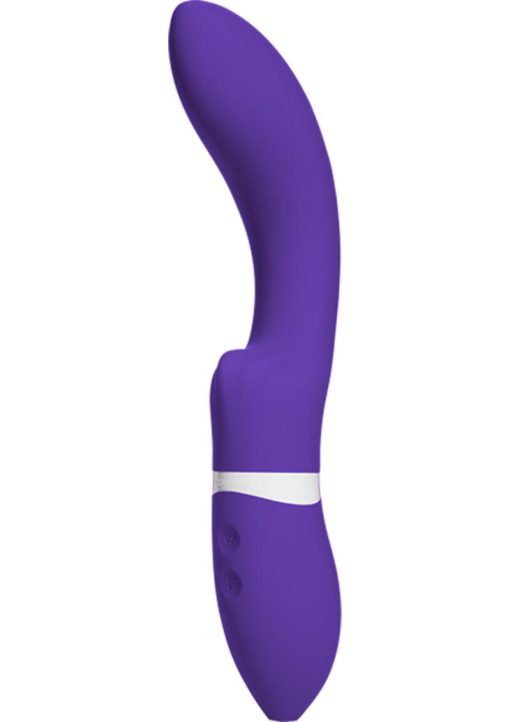 iVibe Select Silicone iRipple USB Rechargeable Vibe Waterproof Purple 9 Inch