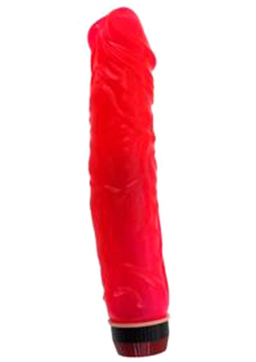 Jelly Caribbean Number 9 Vibrator - Pink
