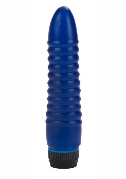 Jelly Future Flex Turbo-Dyne Vibrator - Blue