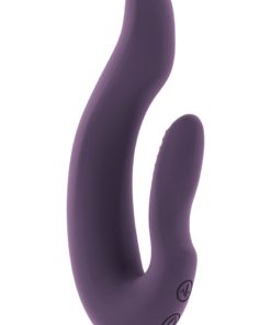 Jil Hayden Flexible Couples Rabbit Silicone Rechargeable Vibrator - Purple