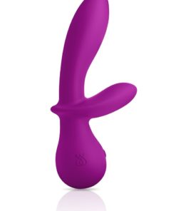 Jimmyjane G-Rabbit Rechargeable Silicone Flexible Rabbit Vibrator - Purple