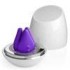 Jimmyjane Pure UV Sanitizing Mood Lighht Love Pods Tre Vibrating Massager Ultraviolet Edition - Purple And White