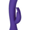 Jopen Vanity Vs18 Rechargeable Silicone G-Spot Rabbit Vibrator - Purple